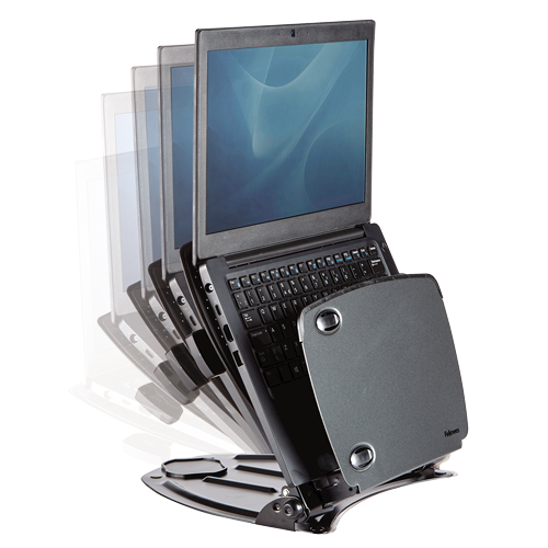 Support PC portable avec porte-copies. Série PRO - Ergotendances