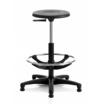 Tabouret haut assise polyuréthane ref 010002