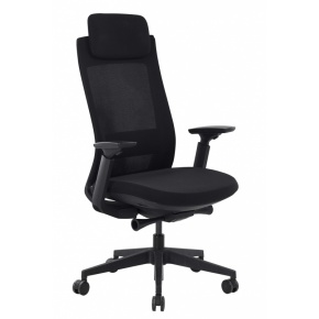 Fauteuil bureautique synchrone automatique avec dossier résille réf 040016