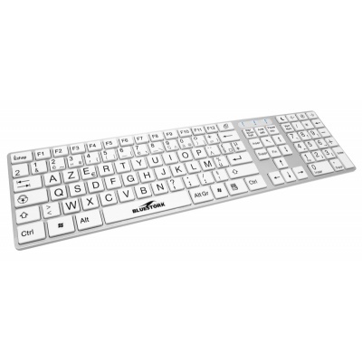 Clavier ergonomique compact étanche et désinfectable Slim Cool