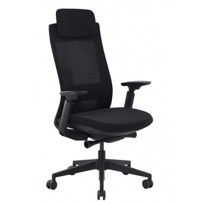 Fauteuil bureautique synchrone automatique avec dossier résille réf 040016