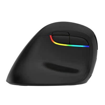 Souris optique sans fil verticale ref 111028 coté led